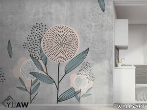 ZOE - Fire retardant washable nonwoven wallpaper _ WALLYART