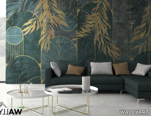 BASTILLE - Nonwoven wallpaper with floral pattern _ WALLYART