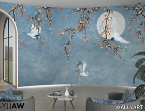 MIDORI - Japanese style wallpaper _ WALLYART