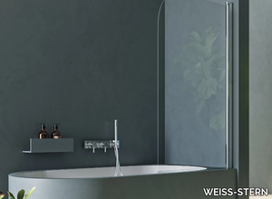 MARTE 2.1 - Folding glass bathtub wall panel _ WEISS-STERN