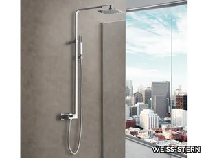 DUBAI - Wall-mounted shower panel with hand shower _ WEISS-STERN