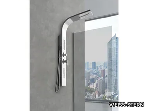 RUBINO - Shower panel with diverter with hand shower _ WEISS-STERN