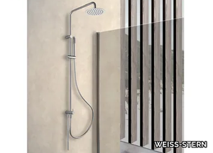 TOKYO - Wall-mounted shower panel with hand shower _ WEISS-STERN