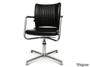 TITAN LIMITED S COMFORT 3D VISIT - Swivel with 4-spoke base chair with armrests _ Wagner