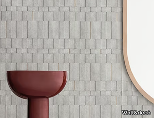 NORI - Relief Ecological fire retardant synthetic material wallpaper _ Wall&decò