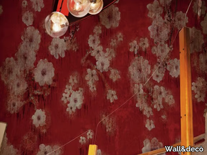 DON'T LET ME DOWN - Ecological fire retardant wallpaper with floral pattern _ Wall&decò