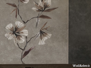 GIOIA - Vinyl wallpaper with floral pattern _ Wall&decò