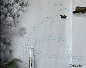 GO BOY GO - Bathroom wallpaper _ Wall&decò