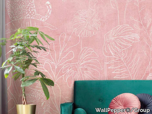 ETCHING - Oriental wallpaper, eco-friendly, PVC free and washable _ WallPepper®/Group