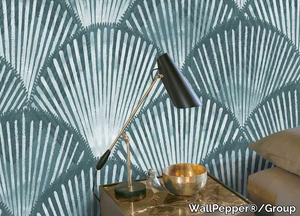 FAN - Oriental wallpaper, eco-friendly, PVC free and washable _ WallPepper®/Group