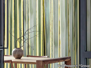 STRIPES - Tropical wallpaper, eco-friendly, PVC free and washable _ WallPepper®/Group