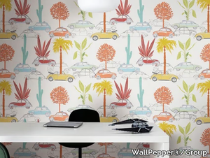 TREE MACHINE - Ageless wallpaper, eco-friendly, PVC free and washable _ WallPepper®/Group