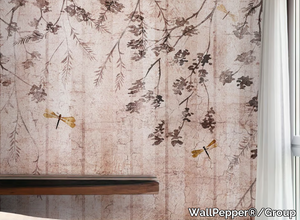 BUG LIFE - Oriental wallpaper, eco-friendly, PVC free and washable _ WallPepper®/Group