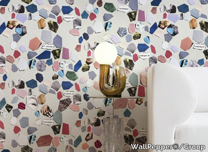 ENSEMBLE - Geometric PVC free, eco-friendly, washable wallpaper _ WallPepper®/Group