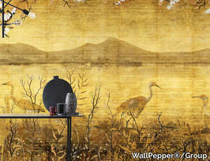 HARI - Oriental wallpaper, PVC free, eco-friendly, washable _ WallPepper®/Group