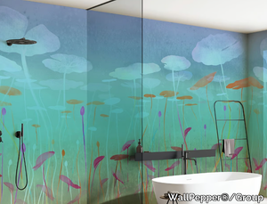 NYMPHEAS DREAM - PVC free, eco-friendly, washable natural wallpaper _ WallPepper®/Group
