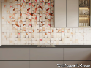 ROMPICAPO - Geometric PVC free, eco-friendly, washable wallpaper _ WallPepper®/Group