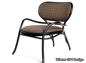 LEHNSTUHL - WINTER EDITION - Easy chair with armrests _ Wiener GTV Design