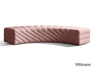 ADAGIO - Upholstered fabric bench _ Wittmann