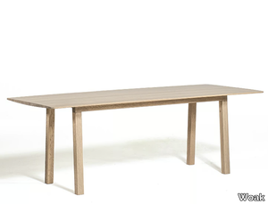 NERVOSA - Wooden dining table _ Woak