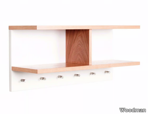 NORTHGATE - Wall-mounted wood veneer coat rack _ Woodman