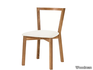 CEE - Wooden chair with integrated cushion _ Woodman