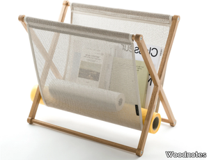 MAGAZINE RACK - Oak magazine rack _ Woodnotes