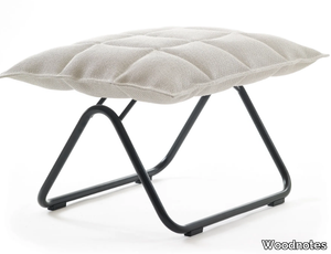 K CHAIR - Sled base fabric footstool _ Woodnotes