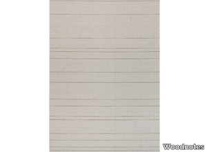 WILLOW - Rectangular striped paper yarn rug _ Woodnotes