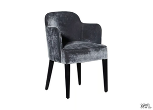 AMAL - Fabric chair with armrests _ XVL