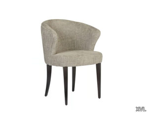 FLINT - Fabric chair with armrests _ XVL