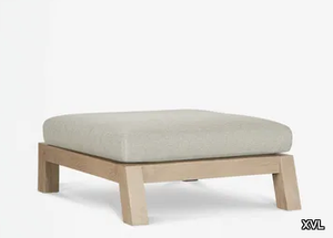 MALIBU - Teak garden footstool _ XVL