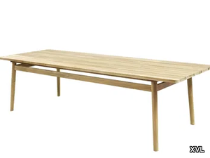 AUSTIN - Rectangular teak dining table _ XVL