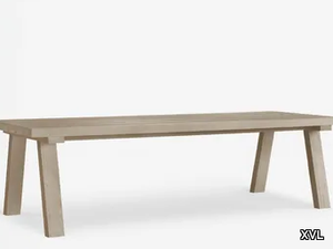 MALIBU - Rectangular teak dining table _ XVL