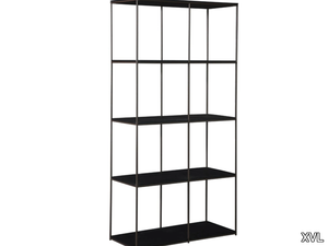 IVY - Freestanding open bookcase in metal and wood _ XVL