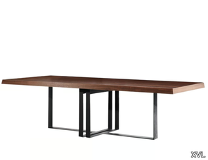 LUNA - Rectangular wooden table _ XVL