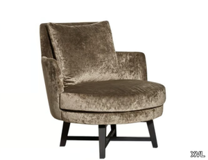NOA - Fabric armchair with armrests _ XVL