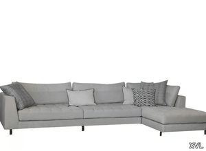RENO - Fabric sofa with chaise longue _ XVL
