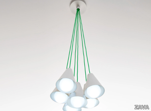 CONO 6 - Iron pendant lamp _ ZAVA