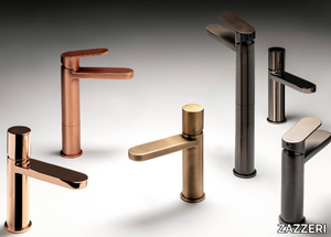 TREND X - Countertop brass washbasin mixer _ ZAZZERI