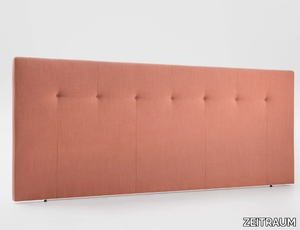 BUTTON PANEL - Tufted upholstered fabric headboard for double bed _ ZEITRAUM