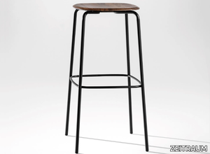 OKITO - Steel and wood stool _ ZEITRAUM