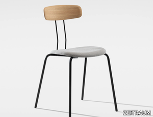 OKITO PLY - Stackable wooden chair with integrated cushion _ ZEITRAUM