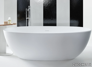 ALOE - Freestanding Solid Surface bathtub _ ZUCCHETTI