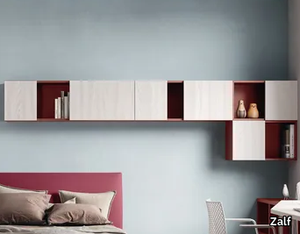 VUOTOPIENO - Horizontal open wall cabinet with door _ Zalf
