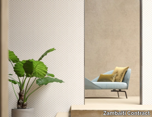 INKED - Geometric and washable PVC and nonwoven wallpaper _ Zambaiti Contract