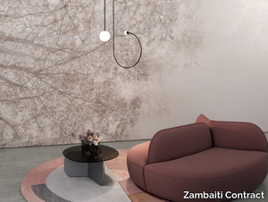 ALBERI E CIELO - Digital wallcovering _ Zambaiti Contract