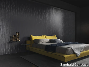 CAPRI - Relief solid-color wallpaper _ Zambaiti Contract