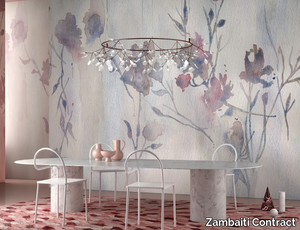 FIORI SPARSI - Digital wallcovering _ Zambaiti Contract