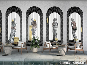 LA QUARTA DIMENSIONE DEL CLASSICO - Digital wallcovering _ Zambaiti Contract